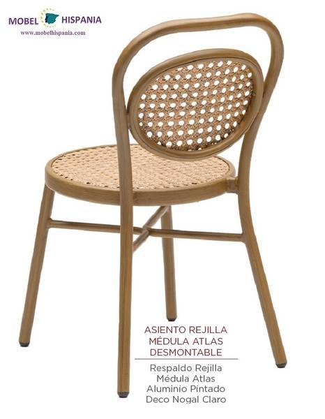 4080 silla roble natural rejilla medula crema 1