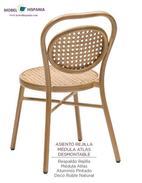 4080 silla roble natural rejilla medula crema 2