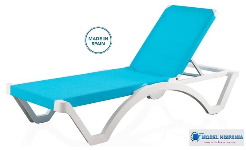 NAUTICA tumbona azul 1