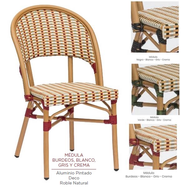 LOUVRE silla roble natural medula budeos 3