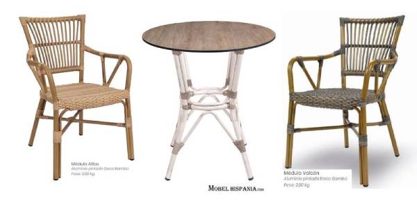 4192 sillon aluminio bambu 2