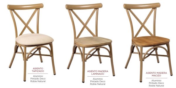 163 silla roble natural acabados