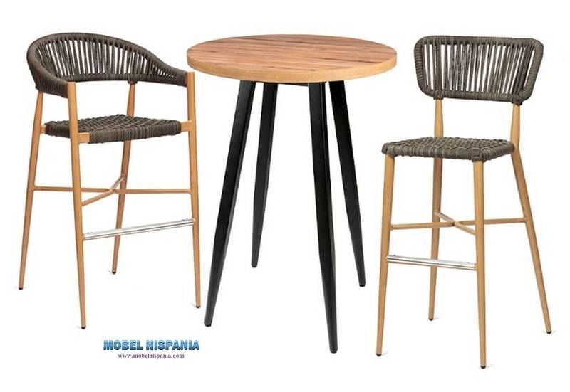 3300 3200 Taburete gris