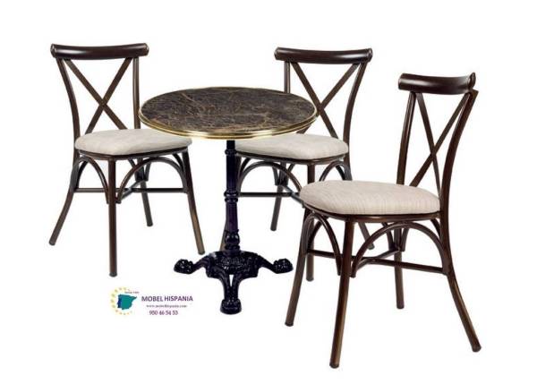 163 silla deco nogal tapizada indiana