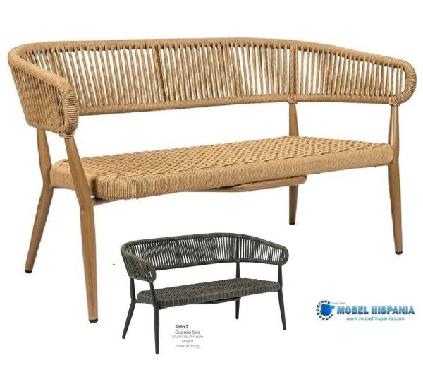 3800 Sofa roble natura