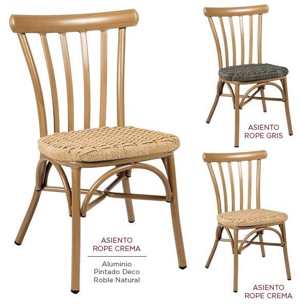 164 silla Roble Natural w