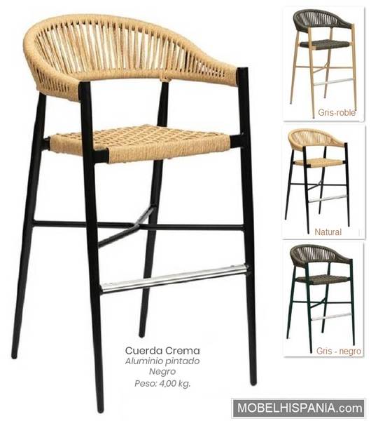 3300 Taburete cuerda