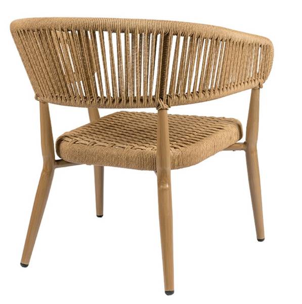 3700 Sofa roble natural cuerda crema 1