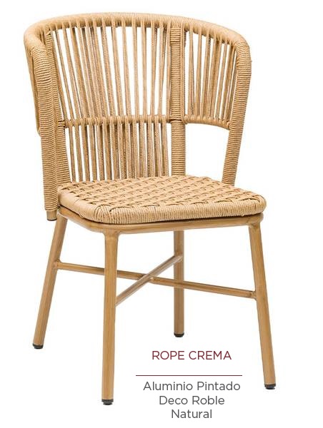 4093 silla roble natural cuerda crema