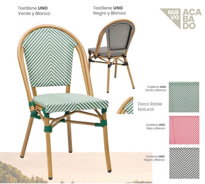 8029 silla roble textilene verde 1