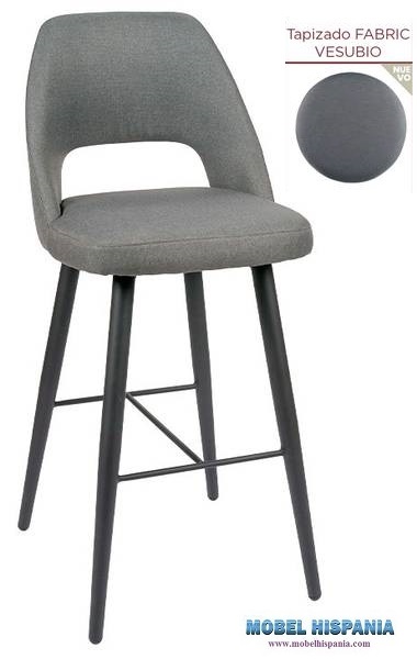 6032-banqueta-negro-tapizado-vesubio 6032 banqueta negro tapizado vesubio