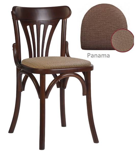 6150 PLUS silla nogal tapizado panama