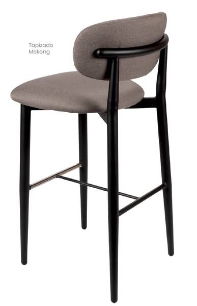 6735 banqueta negro tapizado mekong