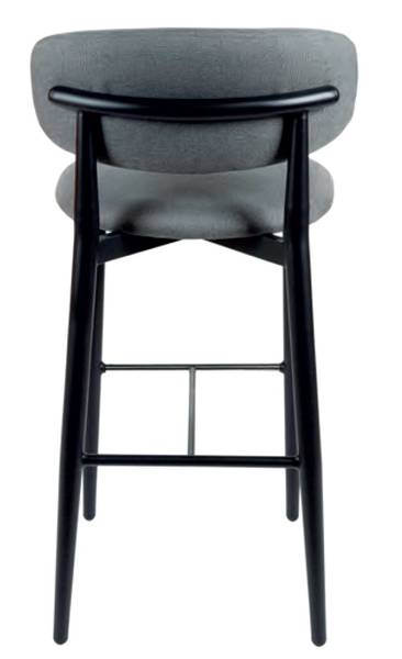 6735 banqueta negro tapizado vesubio 1