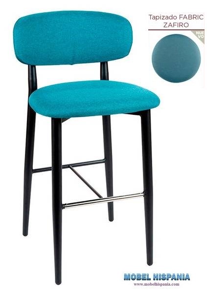 6735 banqueta negro tapizado zafiro