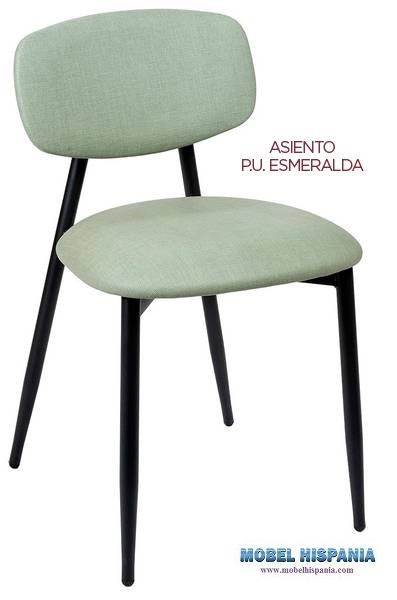 141-silla-negro-respaldo-y-asiento-tapizado-esmeralda 141 silla negro respaldo y asiento tapizado esmeralda