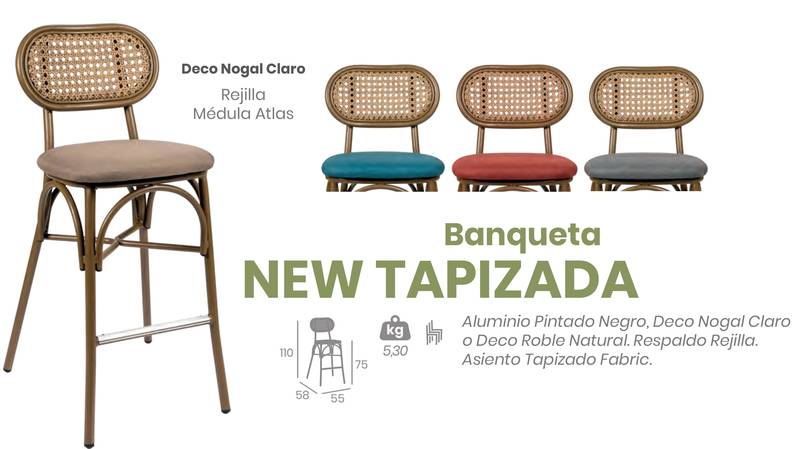 362 banqueta Nogal Claro