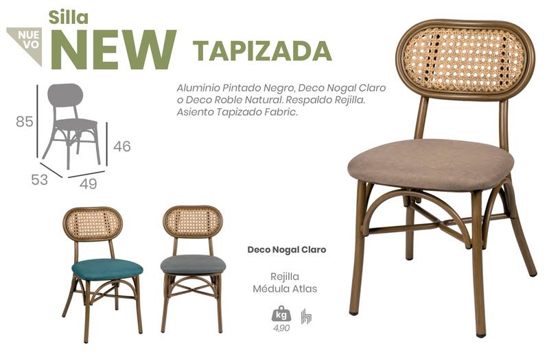162 new silla nogal claro