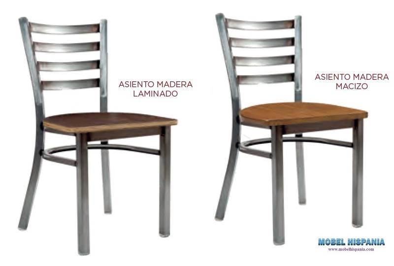 157-silla-acero-latonado-madera-2 157 silla acero latonado madera 2