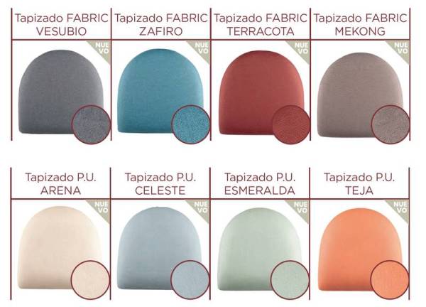 157 silla acero latonado asientos