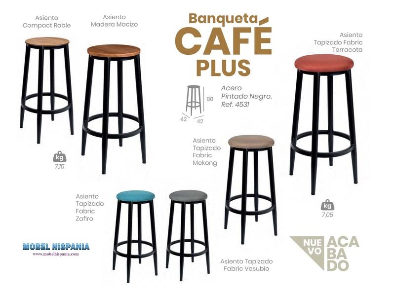 4531 PLUS banqueta negra