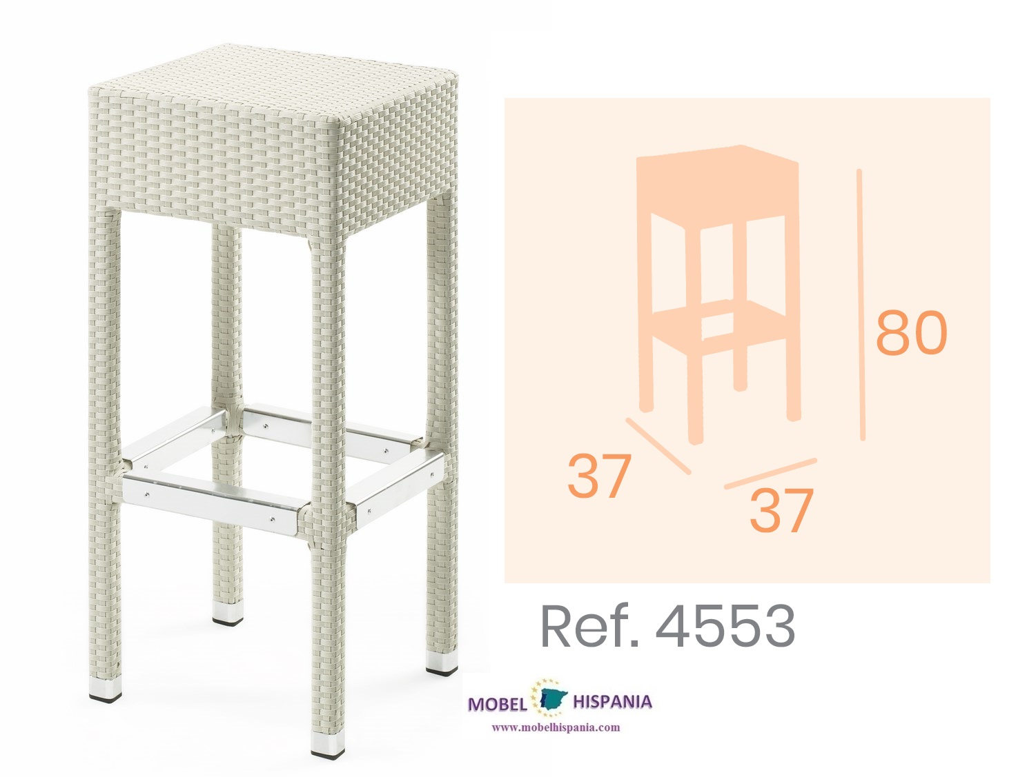 4553 taburete medula medidas