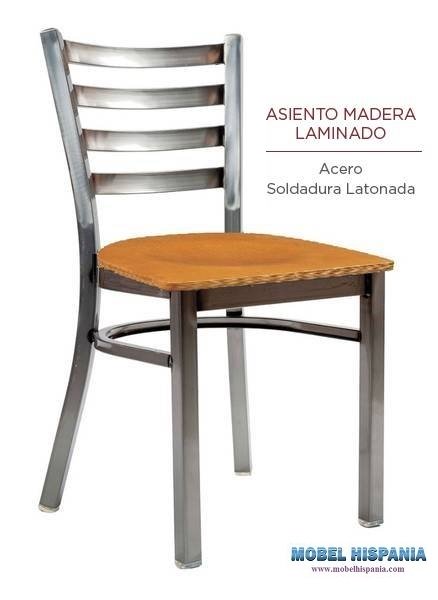 157-silla-acero-latonado-madera-1 157 silla acero latonado madera 1