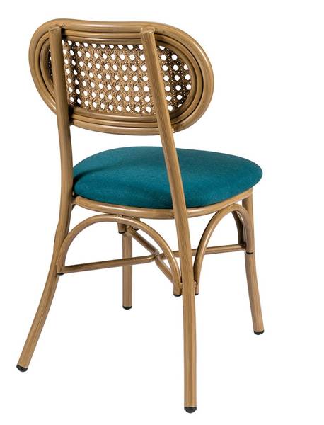 162 new silla Nogal Claro Tapizado Zafiro 1