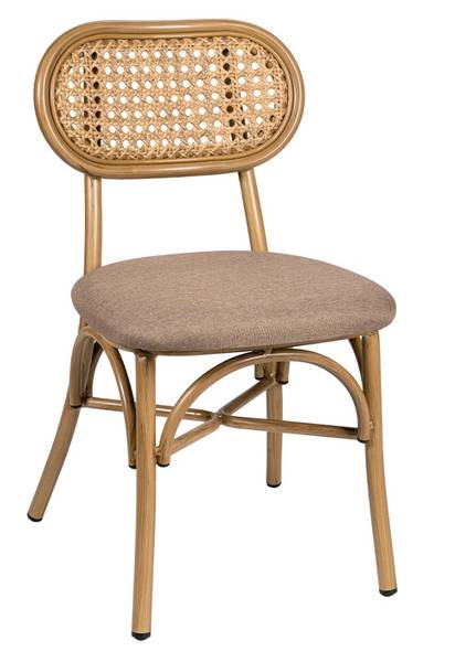 162 new silla Roble Natural Tapizado mekong