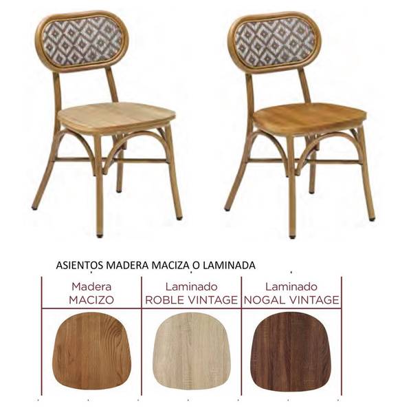 179 silla Roble Natural Respaldo Soho madera 2