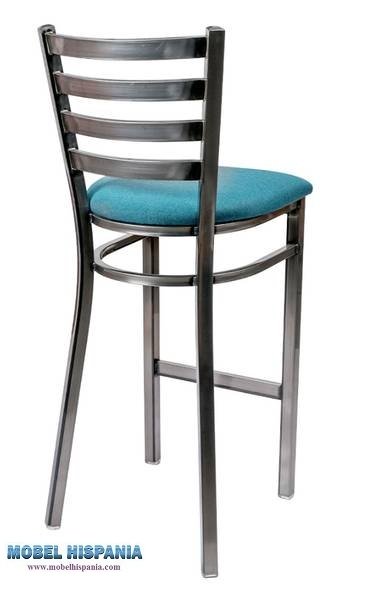 182 taburete latonado tapizado zafiro