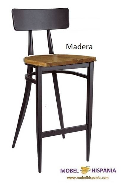 287 Taburete madera 1