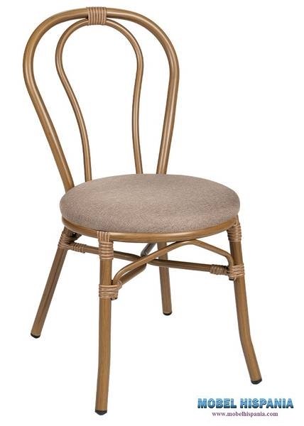 312 silla nogal tapizado Mekong