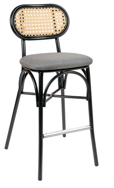 348 banqueta Negro Tapizado Vesubio