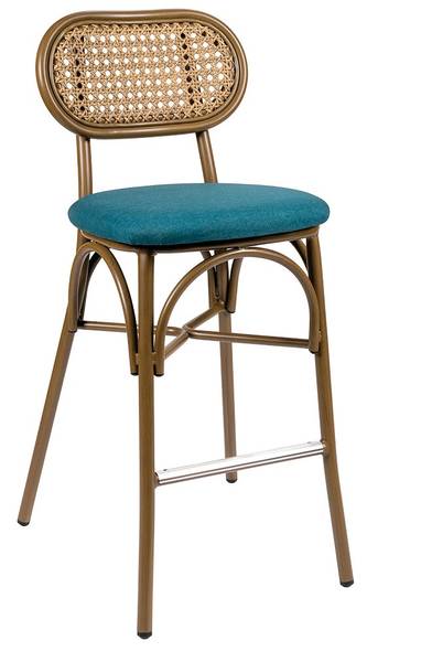 362 banqueta Nogal Claro Tapizado Zafiro