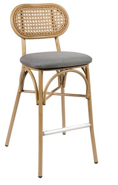 362 banqueta Roble Natural Tapizado Vesubio