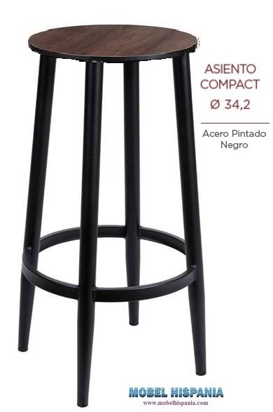 4541 banqueta negra asiento compact 1