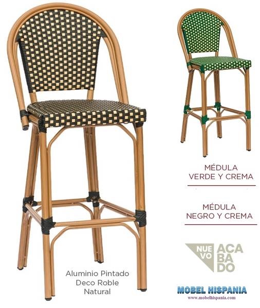 8229 taburete roble medula negro crema 2