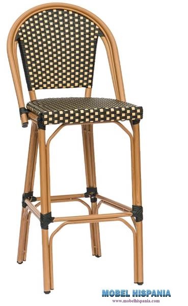 8229 taburete roble medula negro crema