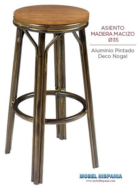 8231-Banque-Deco-nogal-madera-oscuro 8231 Banque Deco nogal madera oscuro