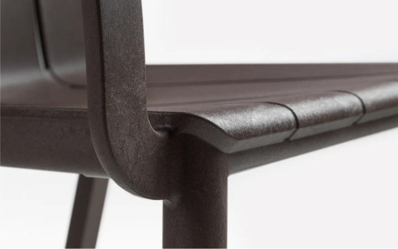 TIBERINA sillon plastic terra 4