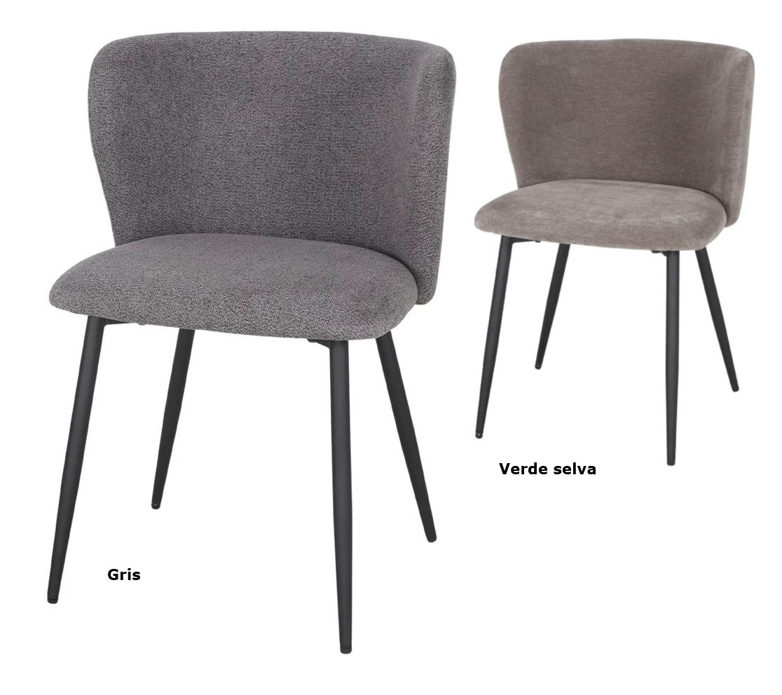 MATEO silla tapizada w