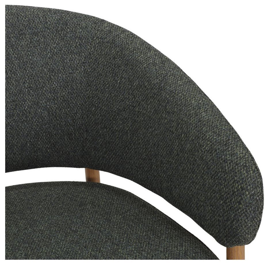 TAYLOR sillon tapizado verde oliva 4