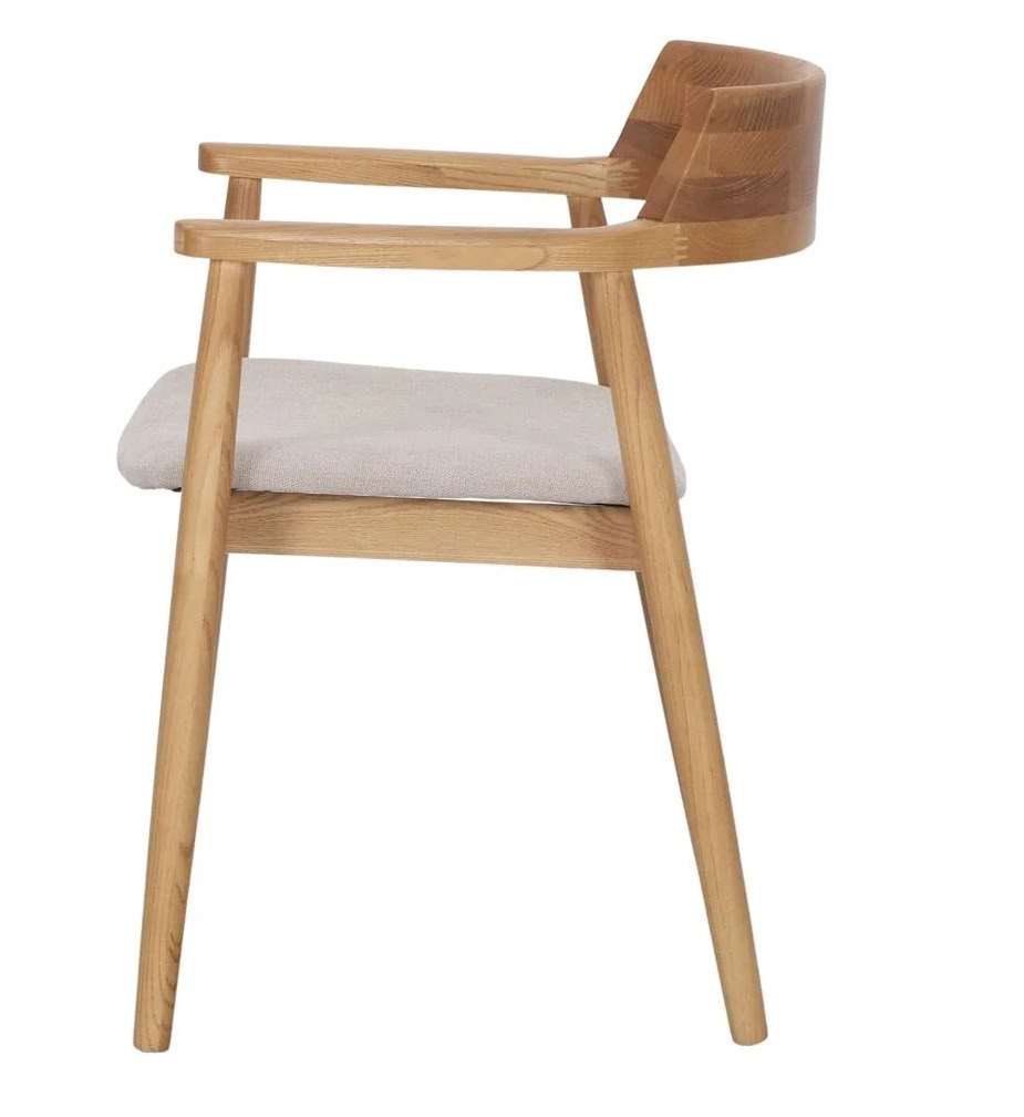 ORLEANS Silla madera tapizada 2 resultado