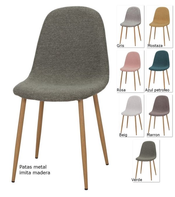 BOLD silla tapizada w