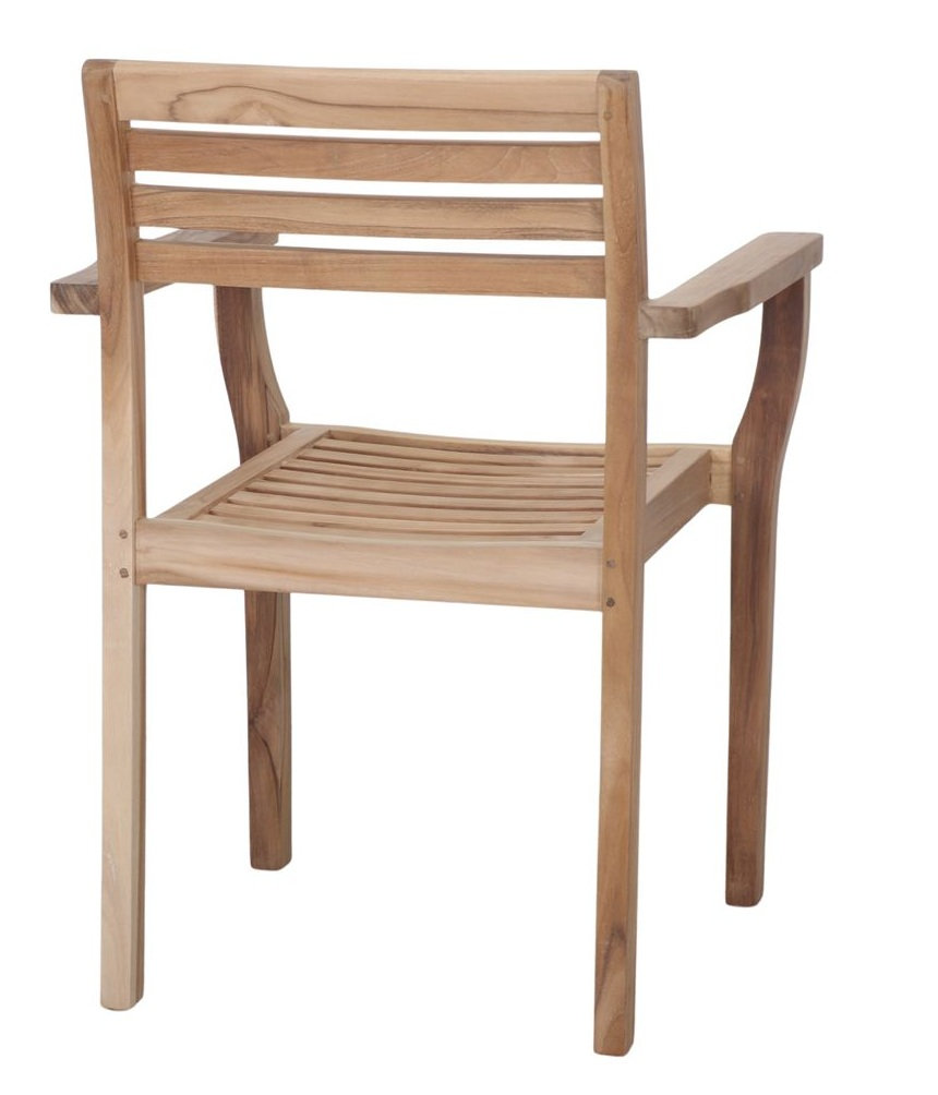 NIXON silla madera teka 3