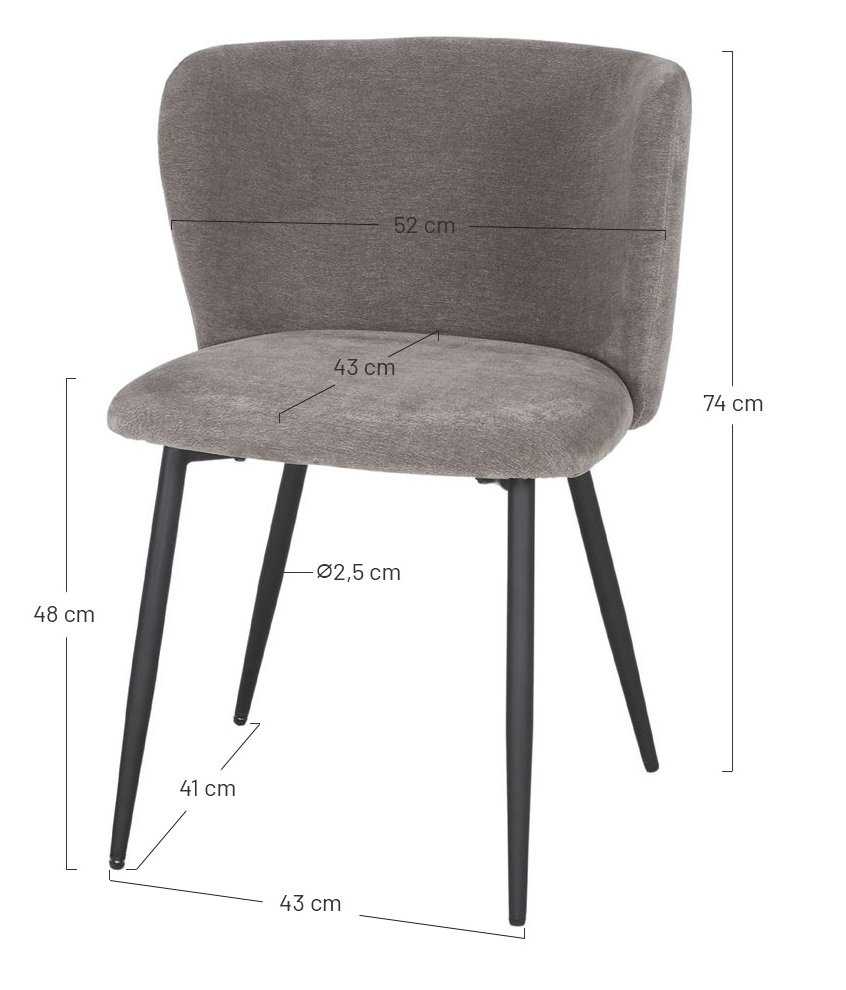 MATEO silla tapizada verde 4