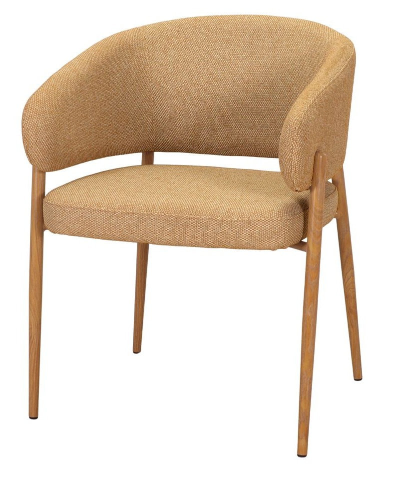 TAYLOR sillon tapizado mostaza