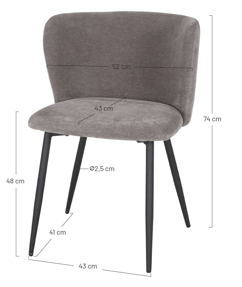 MATEO silla tapizada 4