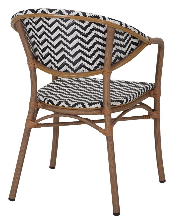 LUNGO Sillon exterior negro 4